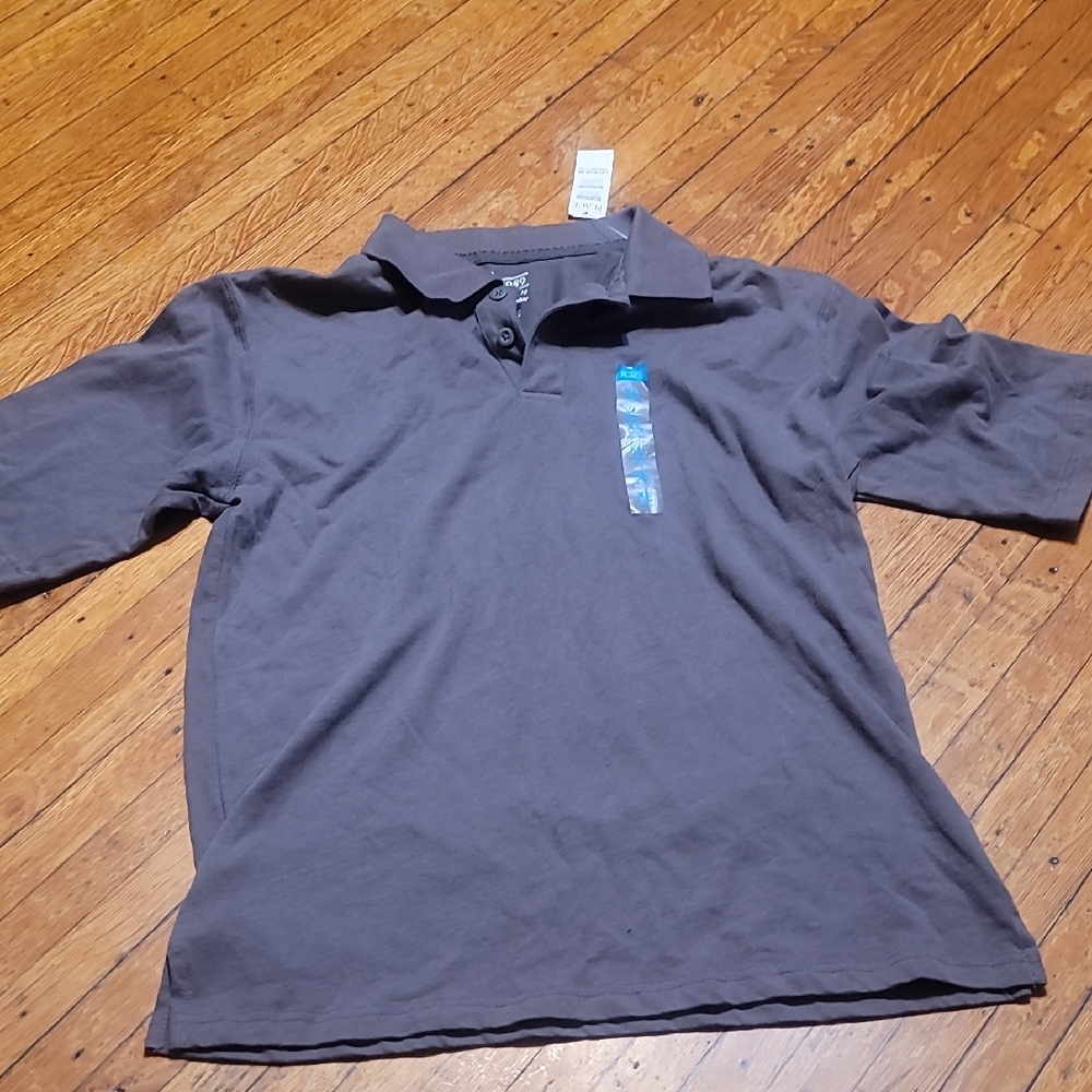 The Children's Place Gray Short Sleeve Polo Shirt